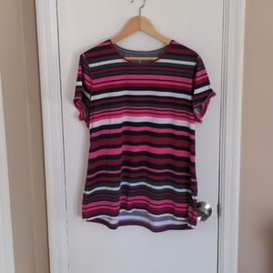 Active cap sleeve tee